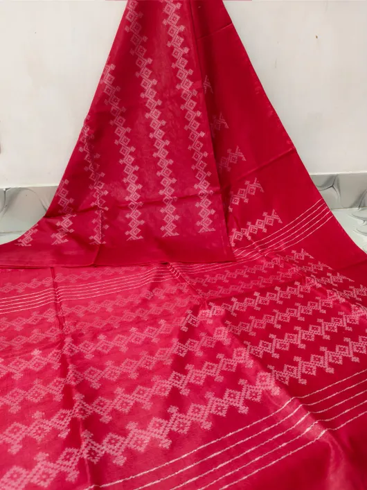 Kota Silk Saree with Contrast Pallu 